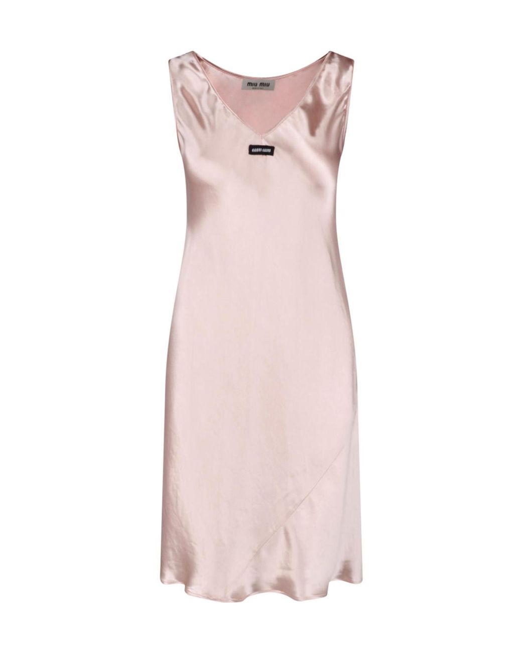 Miu Miu Pink Sleeveless Dress