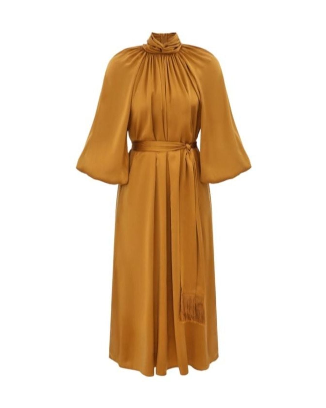 Zimmermann Metallic Hypnotic Twist Sheath Dress