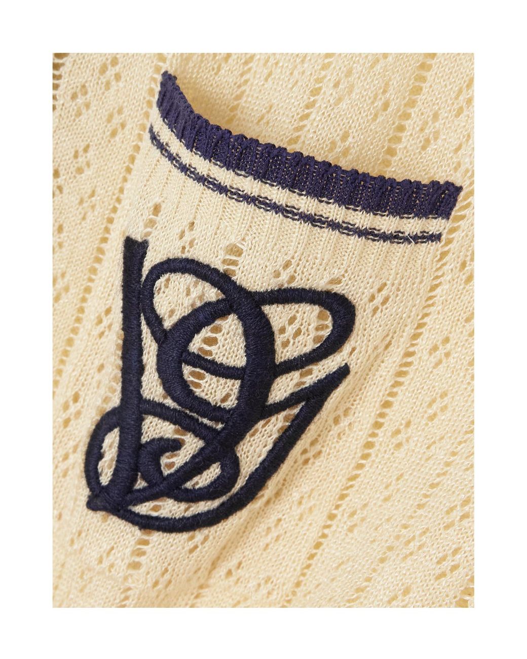 Valentino White Logo Embroidered Crewneck Cardigan