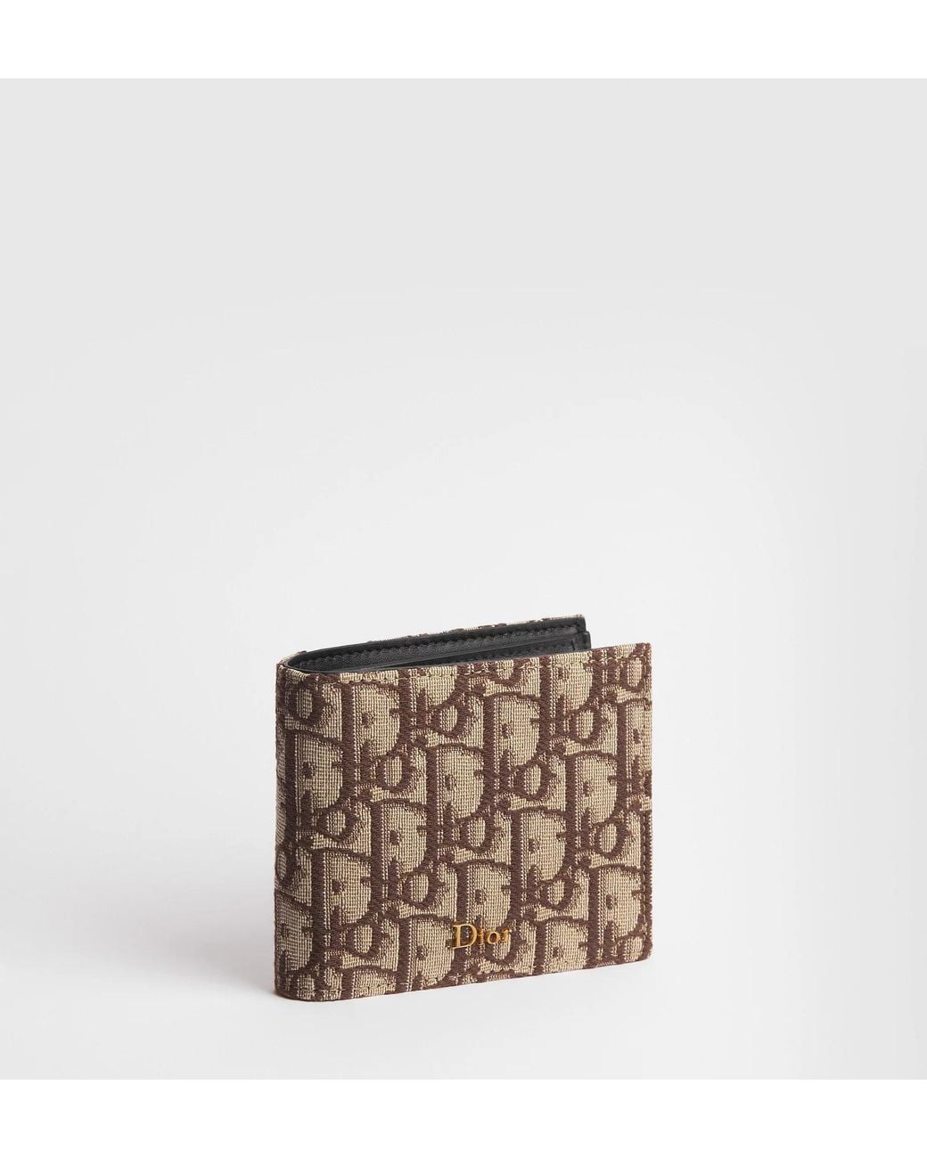 Dior Brown Bifold Wallet for men