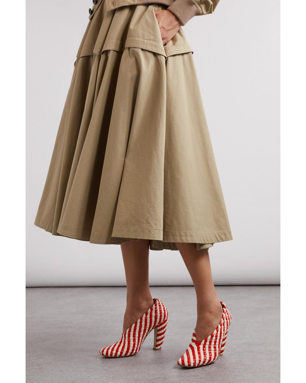 Bottega Veneta Red Square High Heels