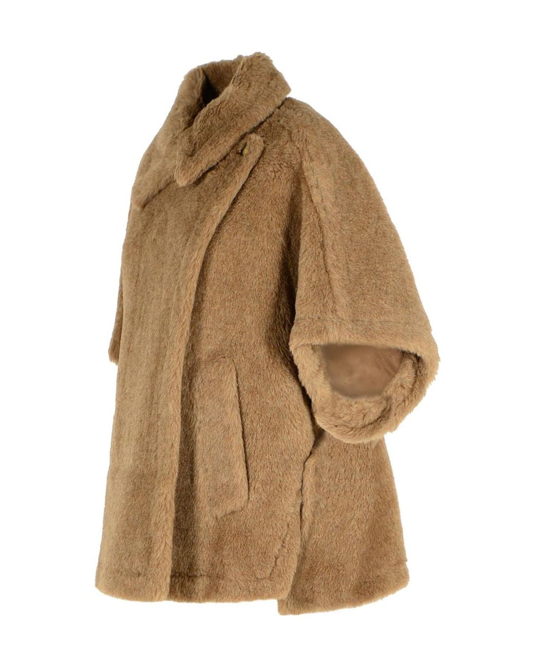Max Mara Brown Tebe 4 Teddy Cape