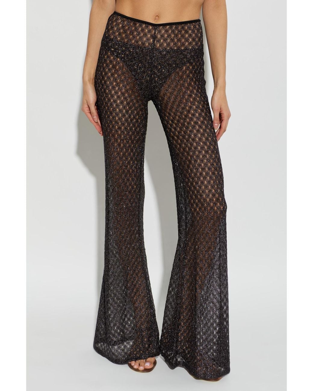 Missoni Black Spiderweb Beach Trousers