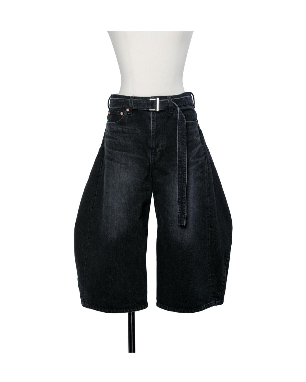Sacai Blue Belted Trousers