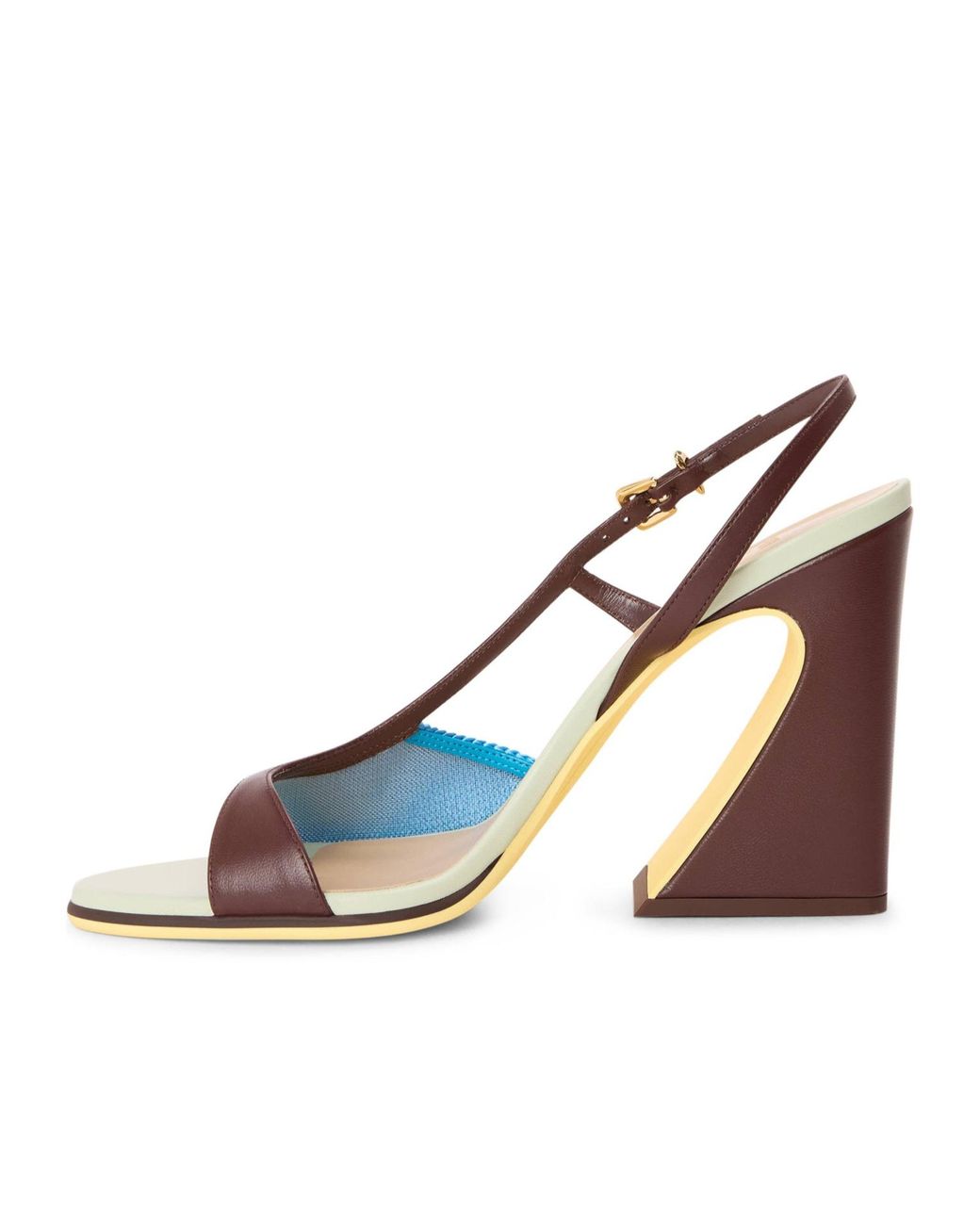 Fendi Blue Simple High Heels