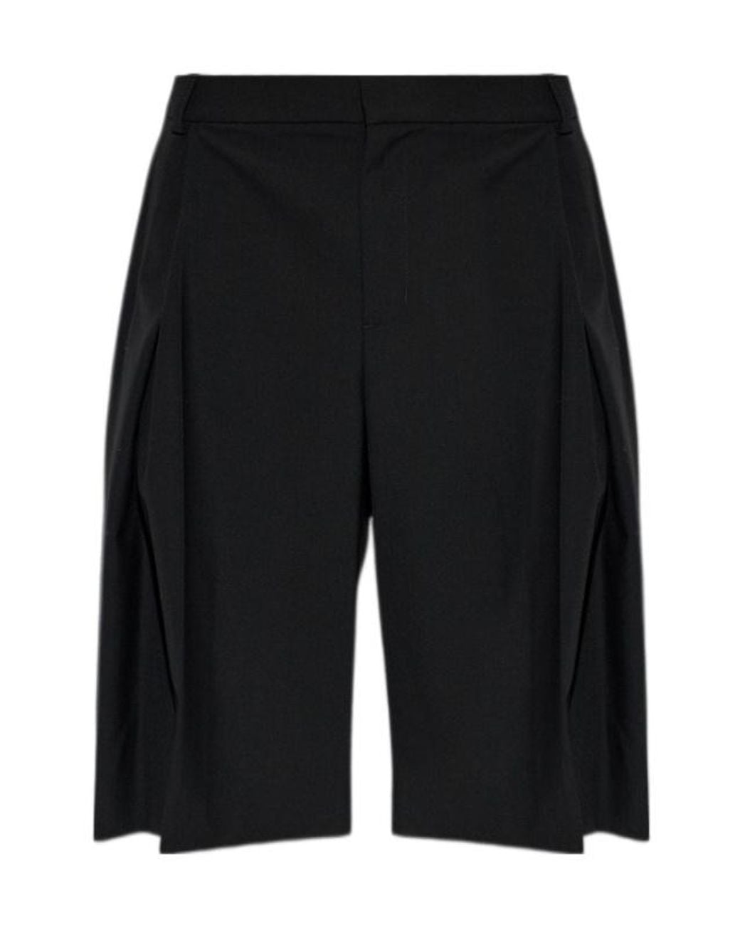 Casablanca Black Pleated Shorts for men