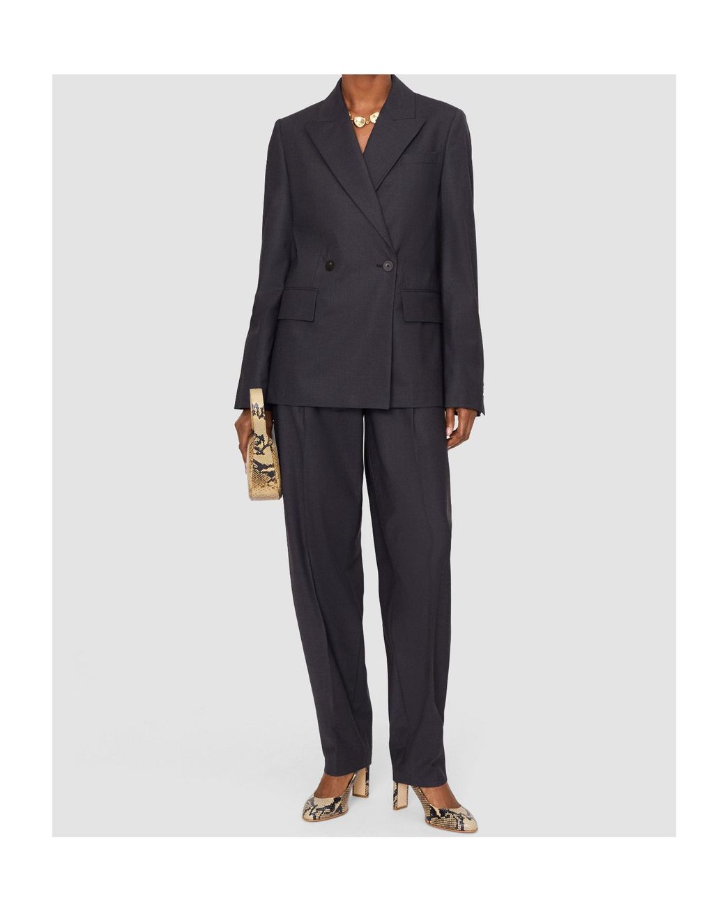 Joseph Blue Double-Breasted Blazer