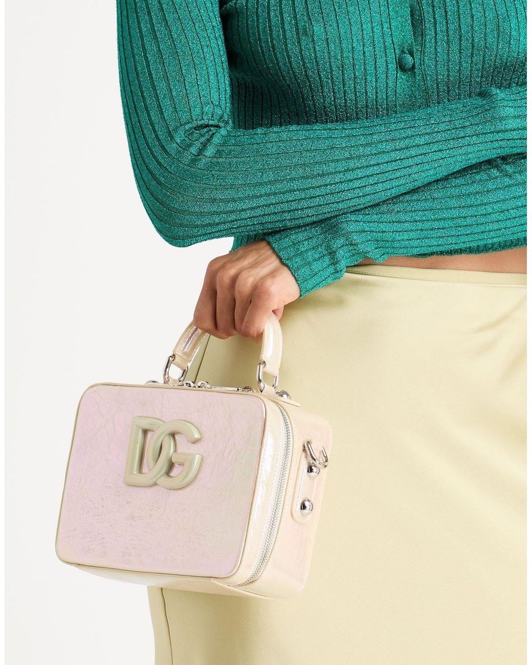 Dolce & Gabbana Pink Camera Bag