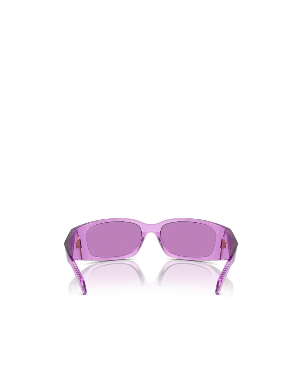 Prada Purple Eyewear Butterfly Frame Sunglasses