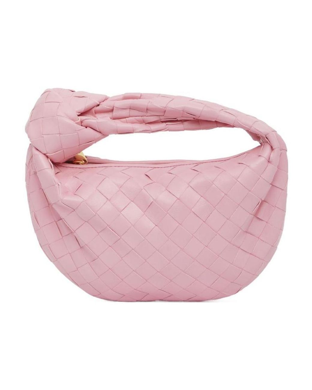 Bottega Veneta Pink Jodie Mini Tote Bag