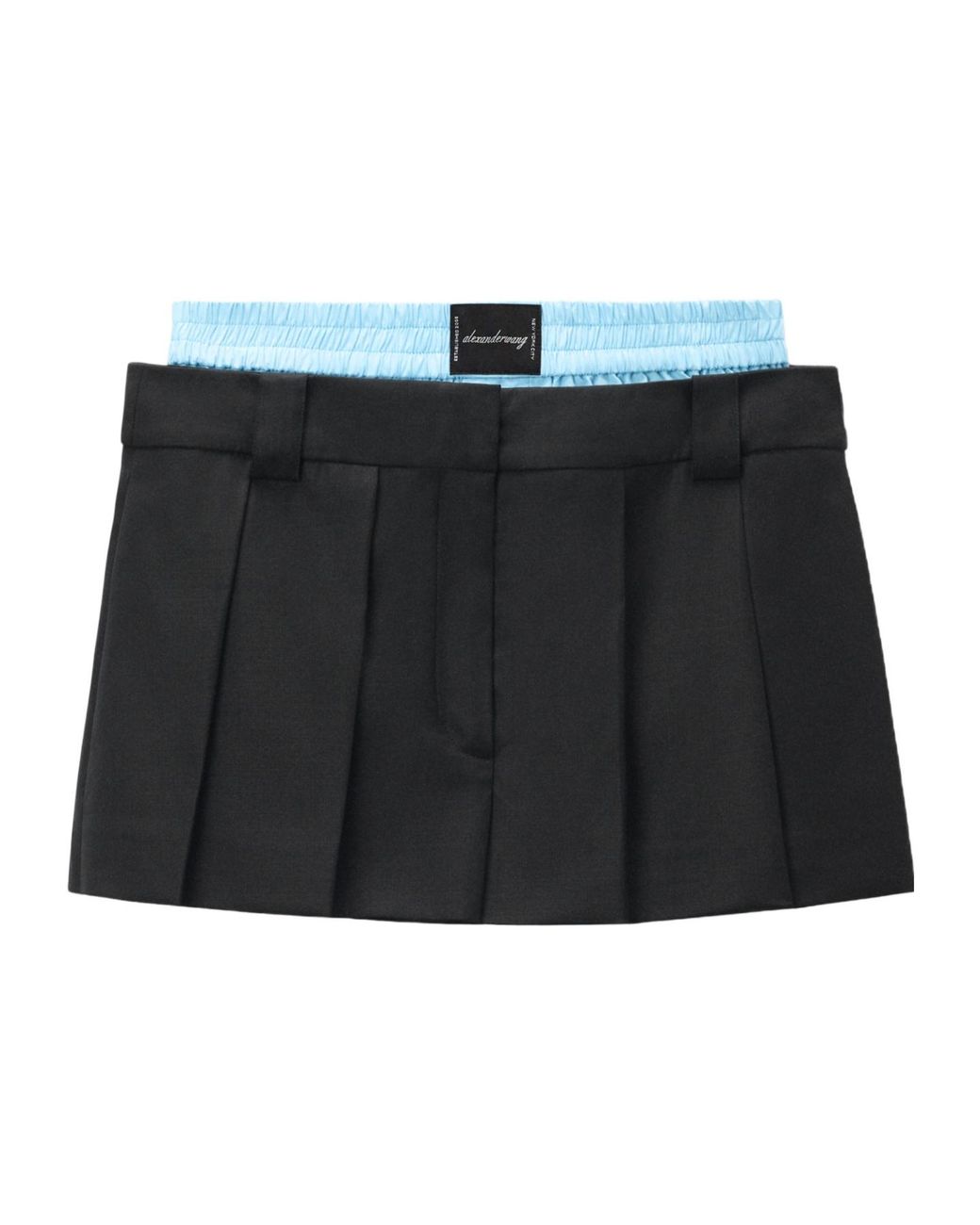 Alexander Wang Black Pre-Styled Skorts