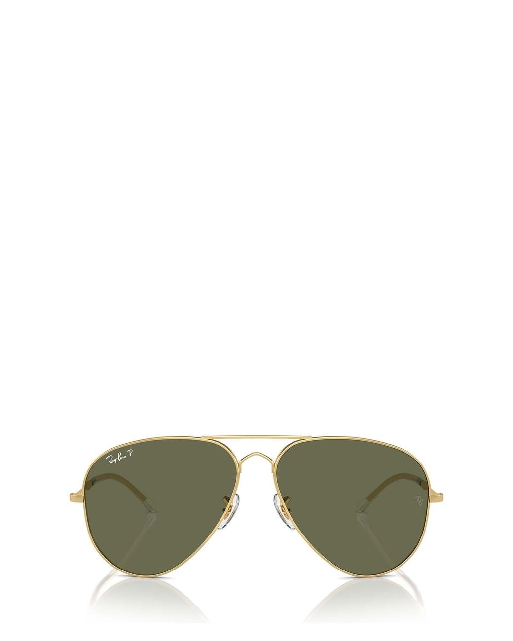 Ray-Ban Green Classic Aviator-Frame Sunglasses for men