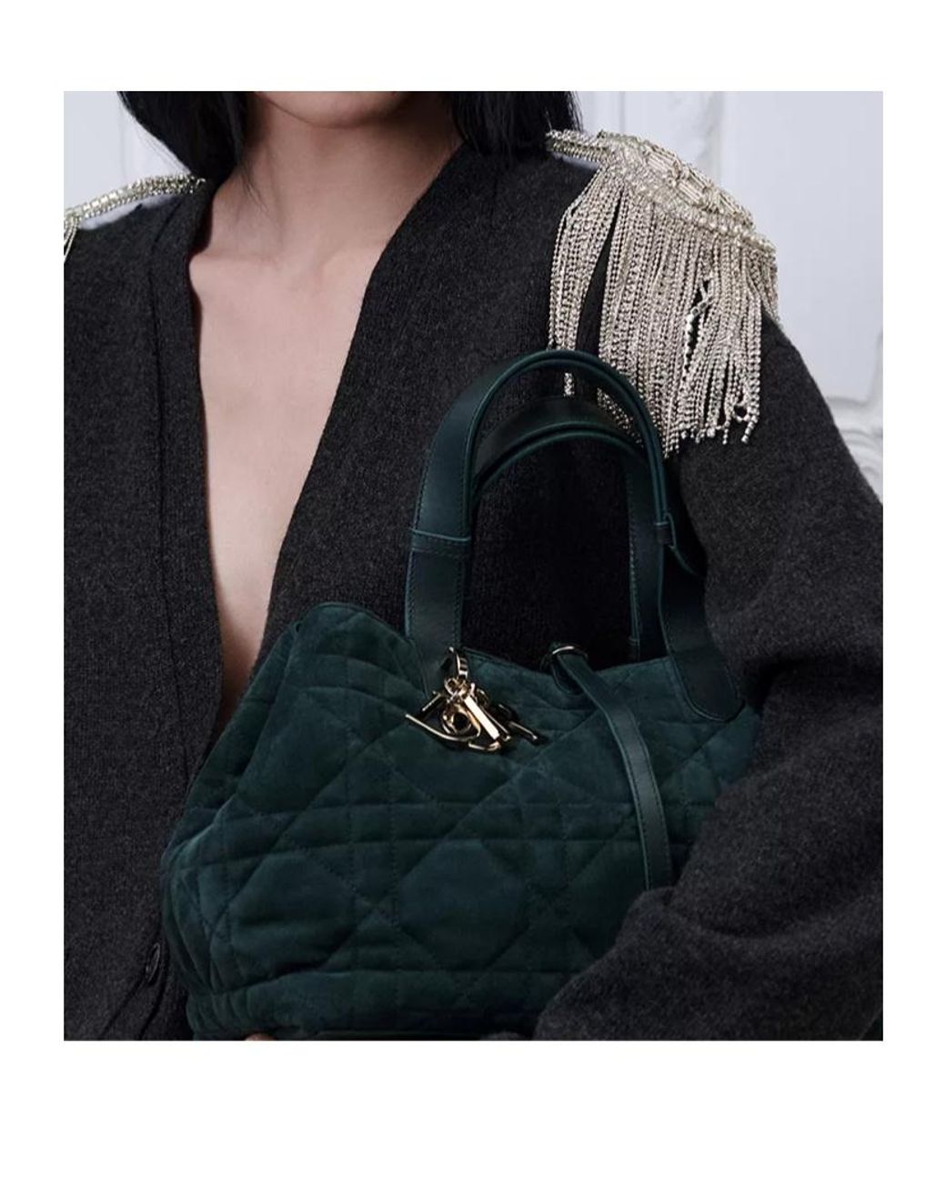Dior Black Medium Toujours Bag
