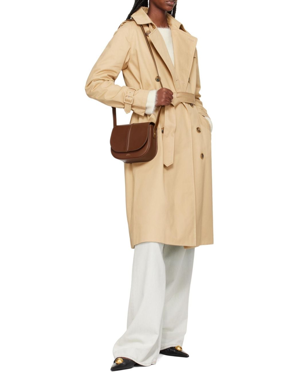 A.P.C. Brown Betty Crossbody Bag