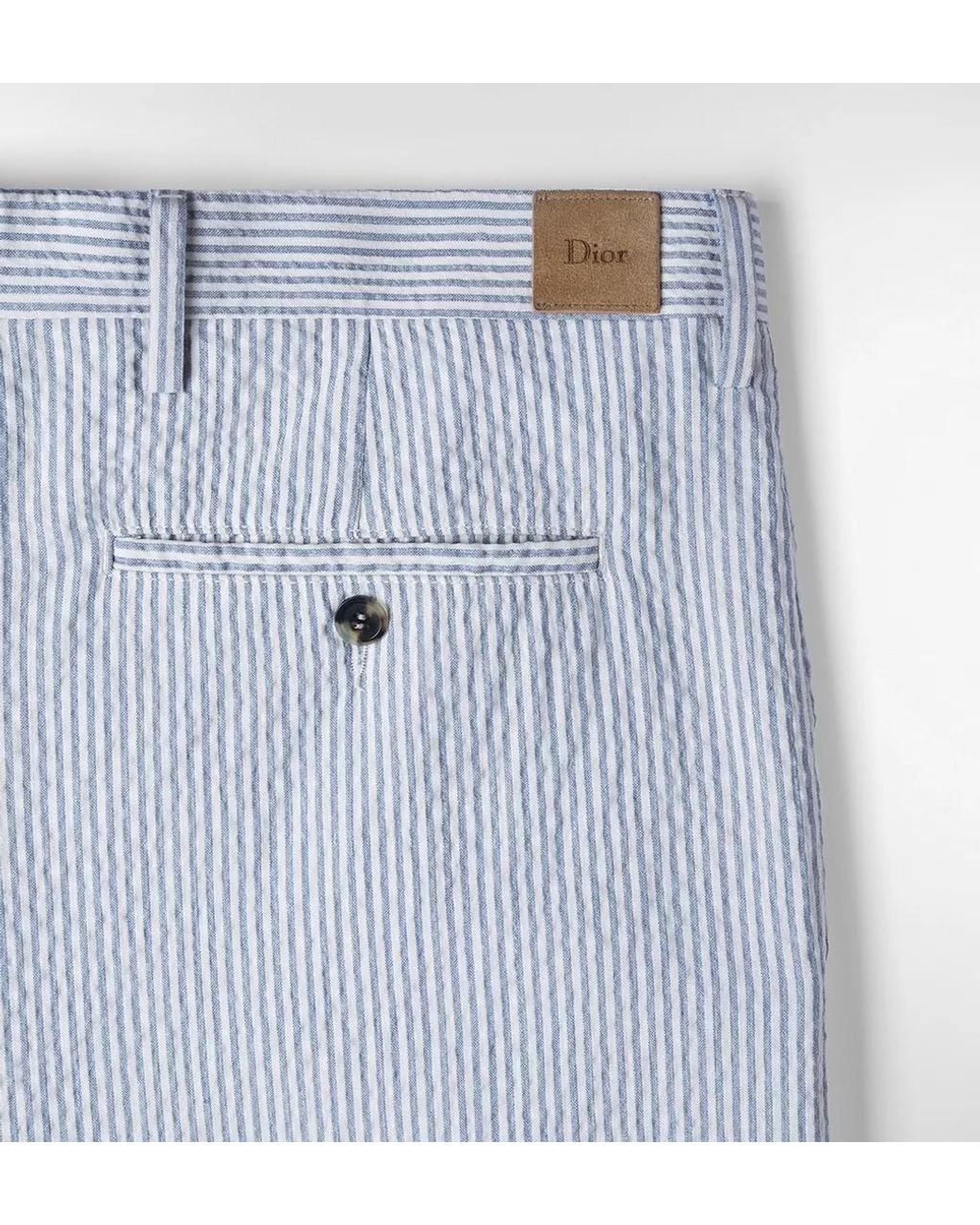 Dior Blue Iviera Chinos for men