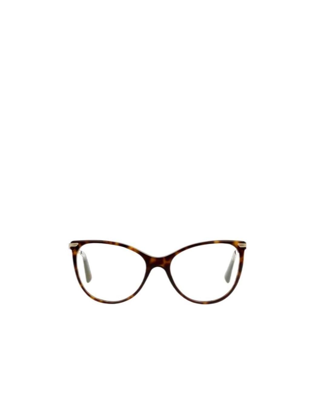 BVLGARI Metallic Round-Frame Non-Prescription Glasses