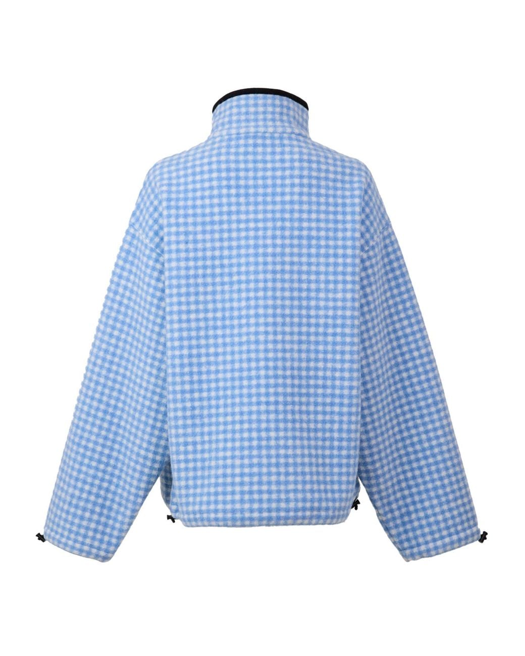 Miu Miu Blue Fleece Zipup Jacket