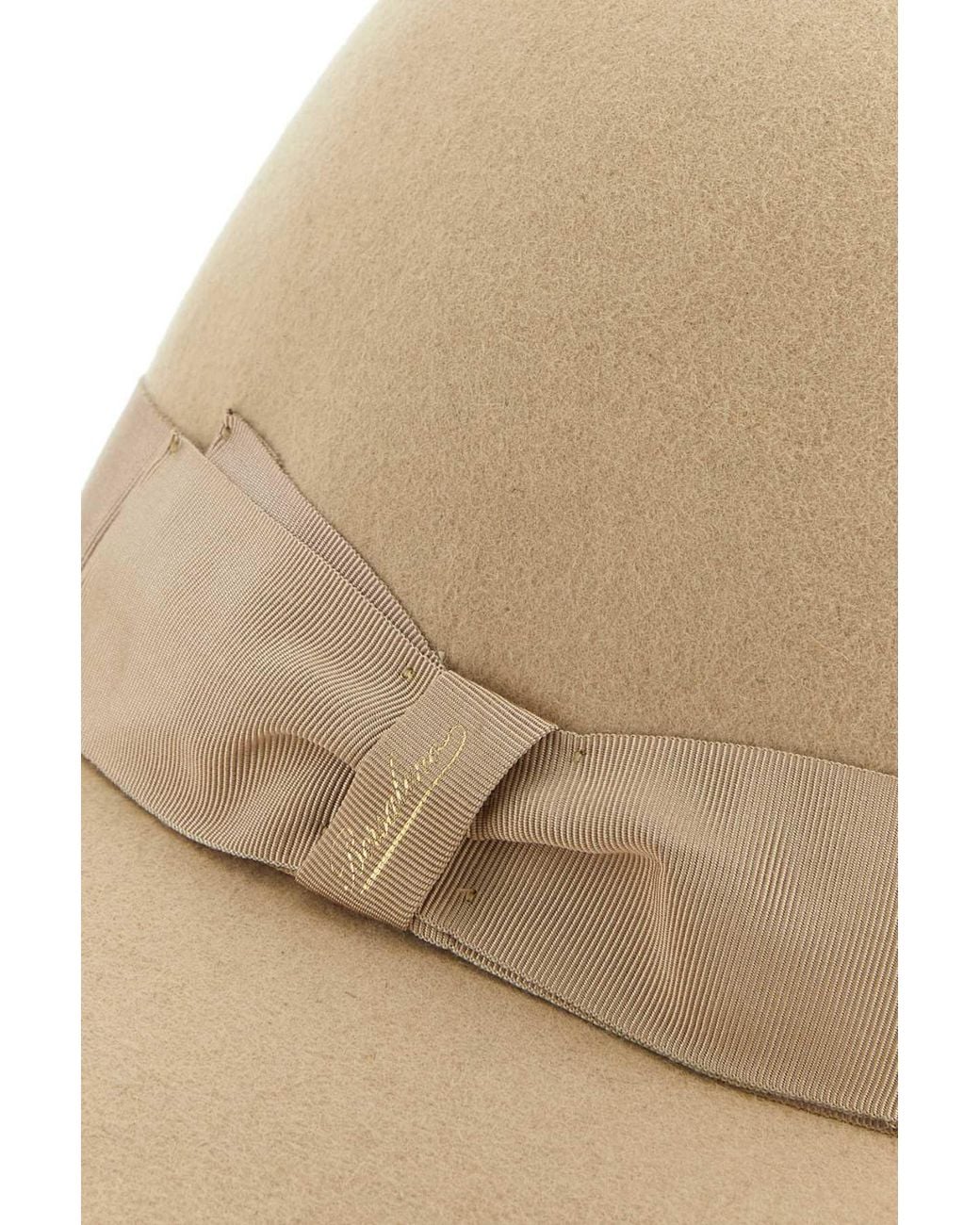 Borsalino Natural Alessandria Medium Brim Hat