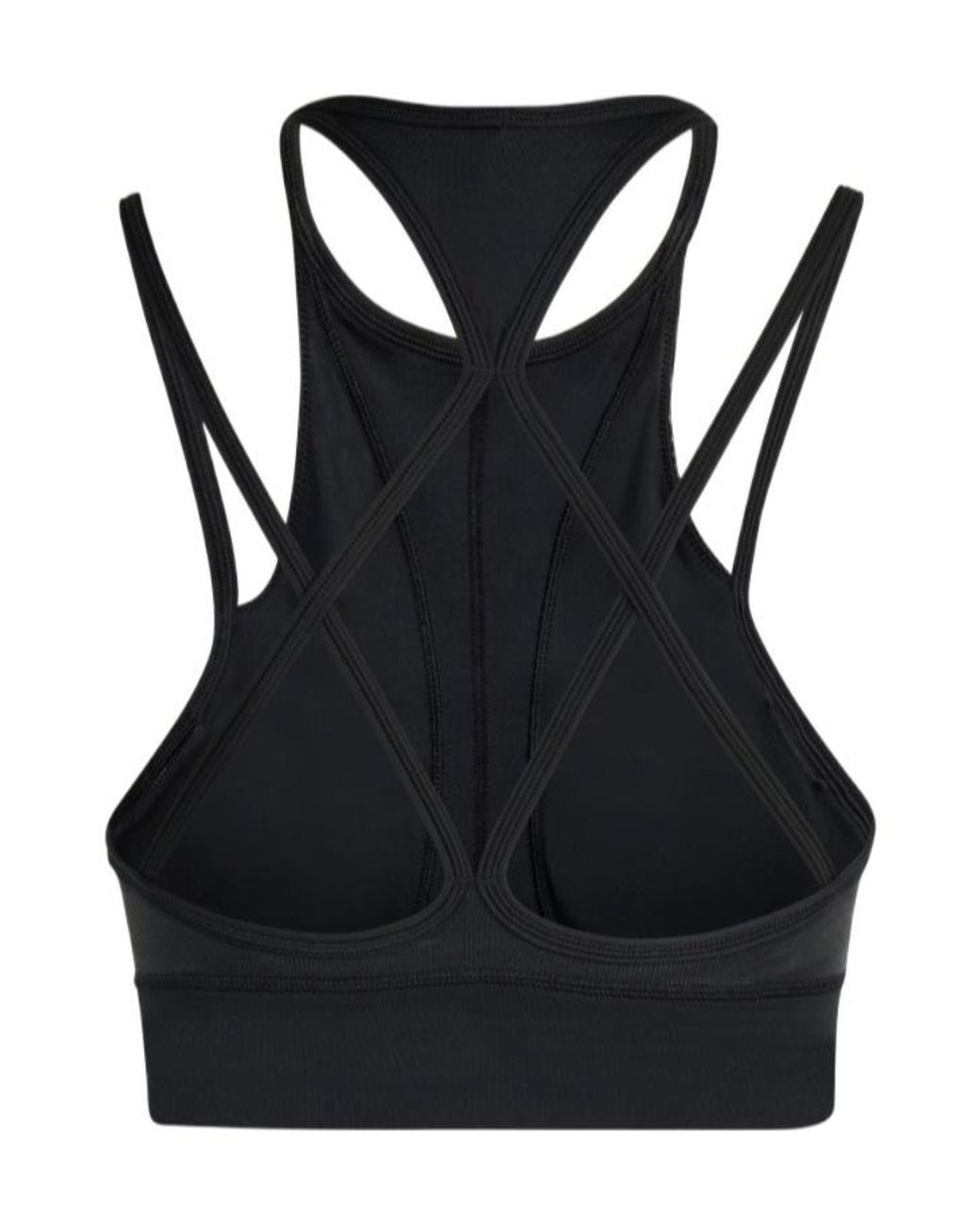 Adidas By Stella McCartney Black Training Micro Dot Crop Top