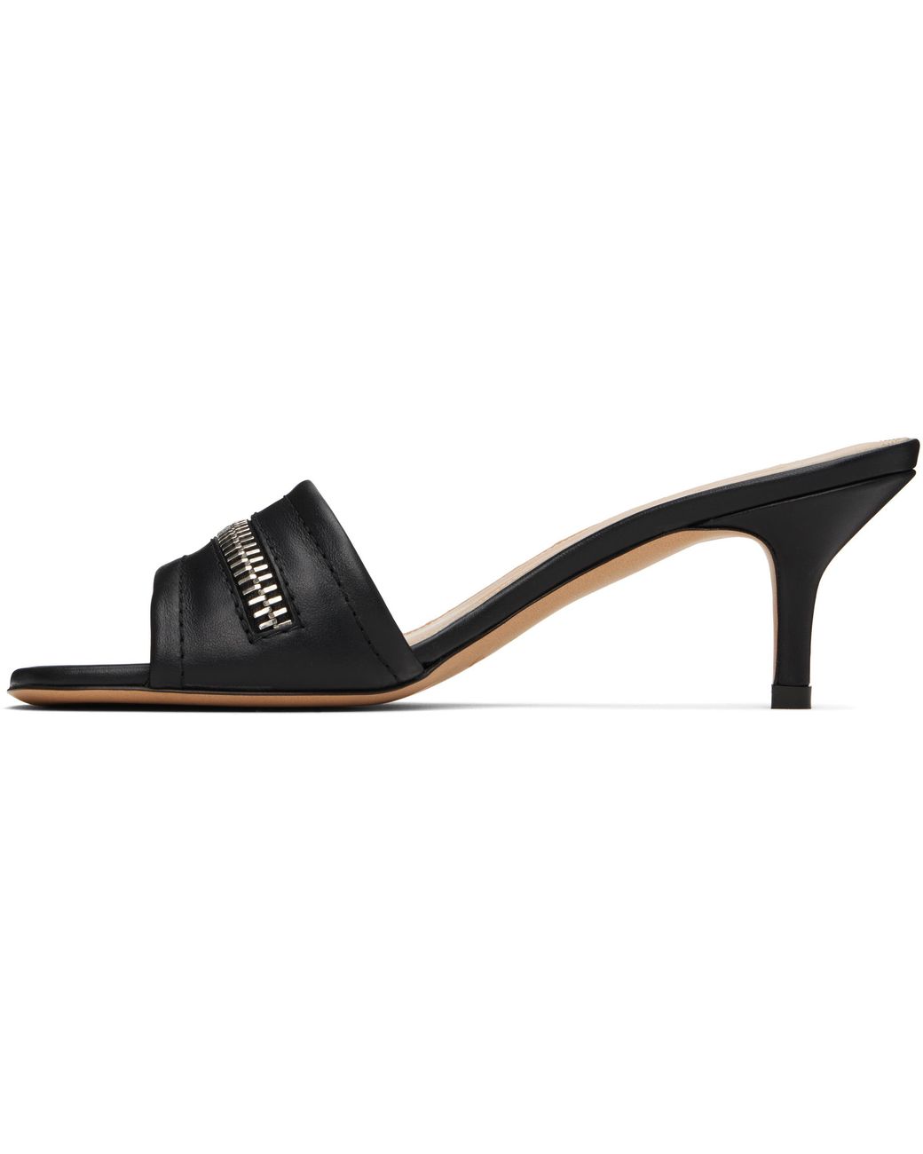 J.W. Anderson Black Leather Biker Sandals