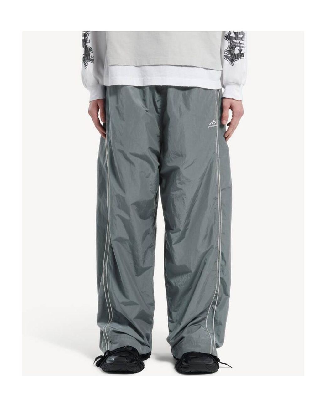 Balenciaga Gray Bodies Tracksuit Pants for men