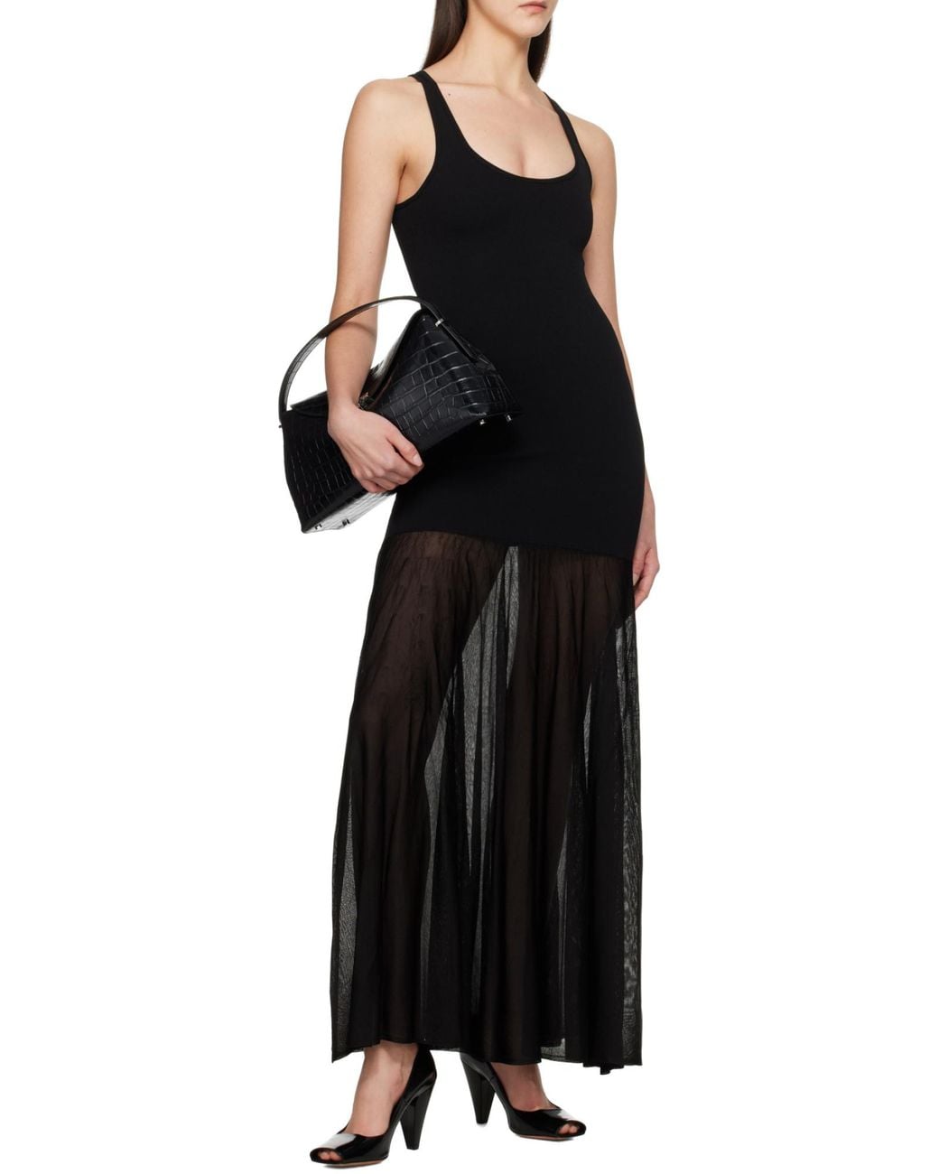 Totême Black Totême Evening Tank Dress