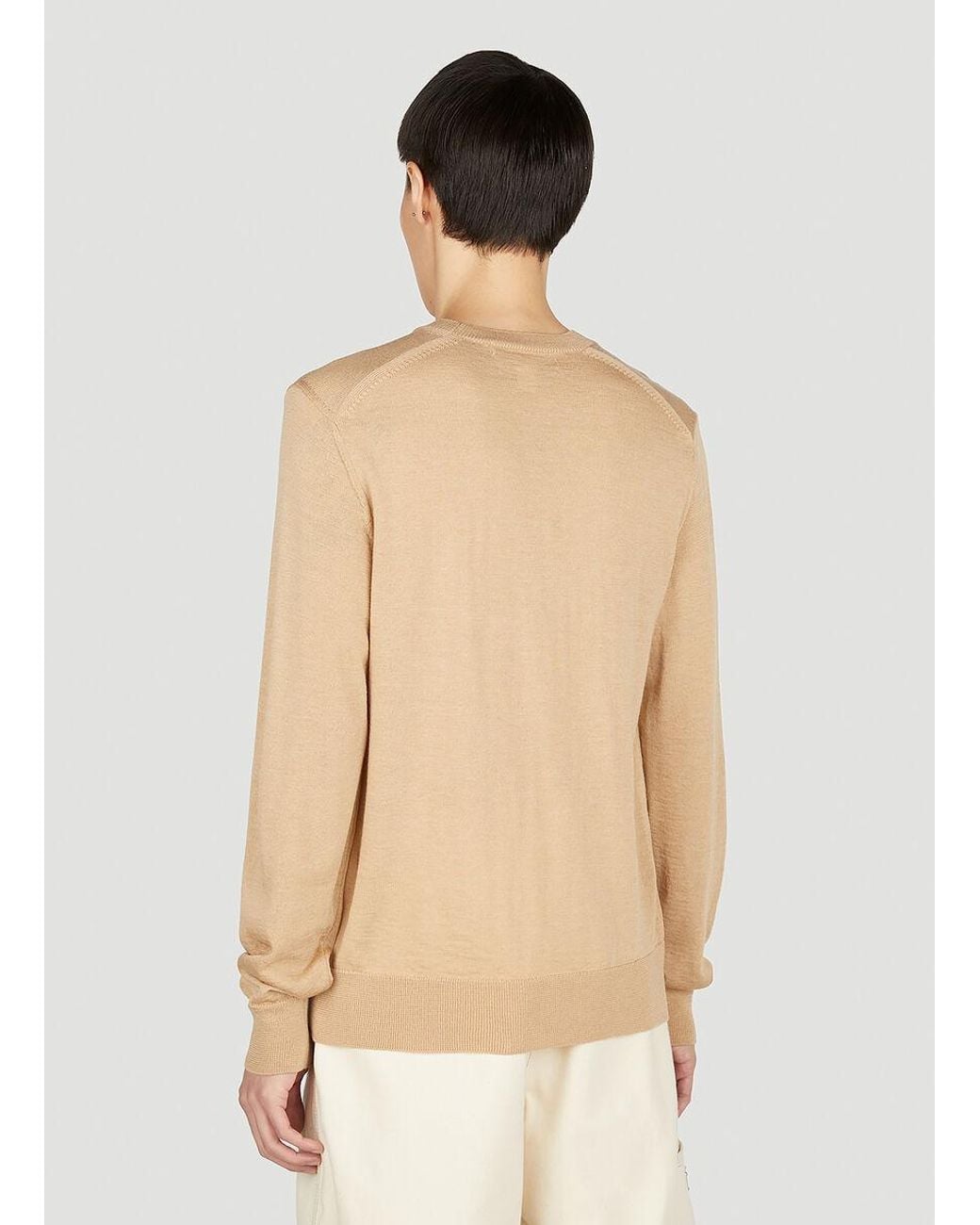 Comme des Garçons Natural Comme Des Garçons Shirt Crewneck Knitted Jumper for men