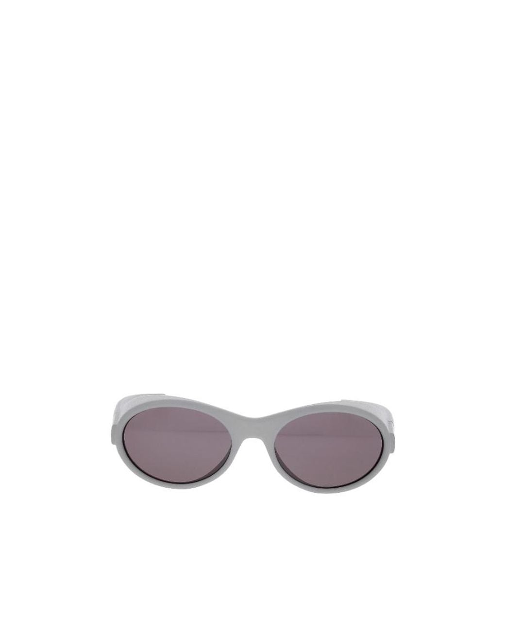 Givenchy White Eyewear Oval Frame Sunglasses