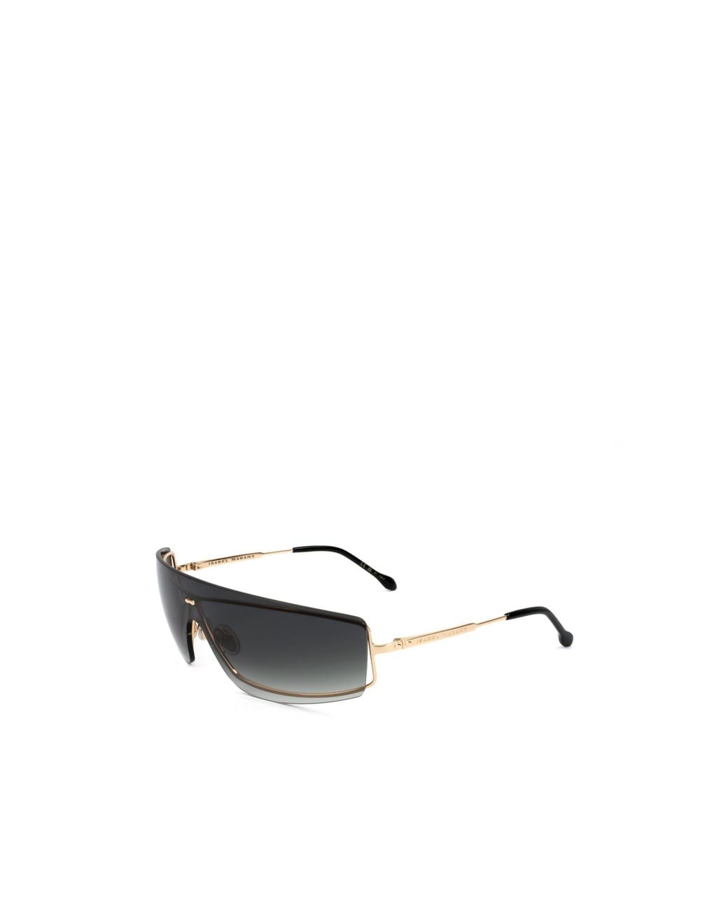 Isabel Marant Multicolor Shield Rimless Sunglasses