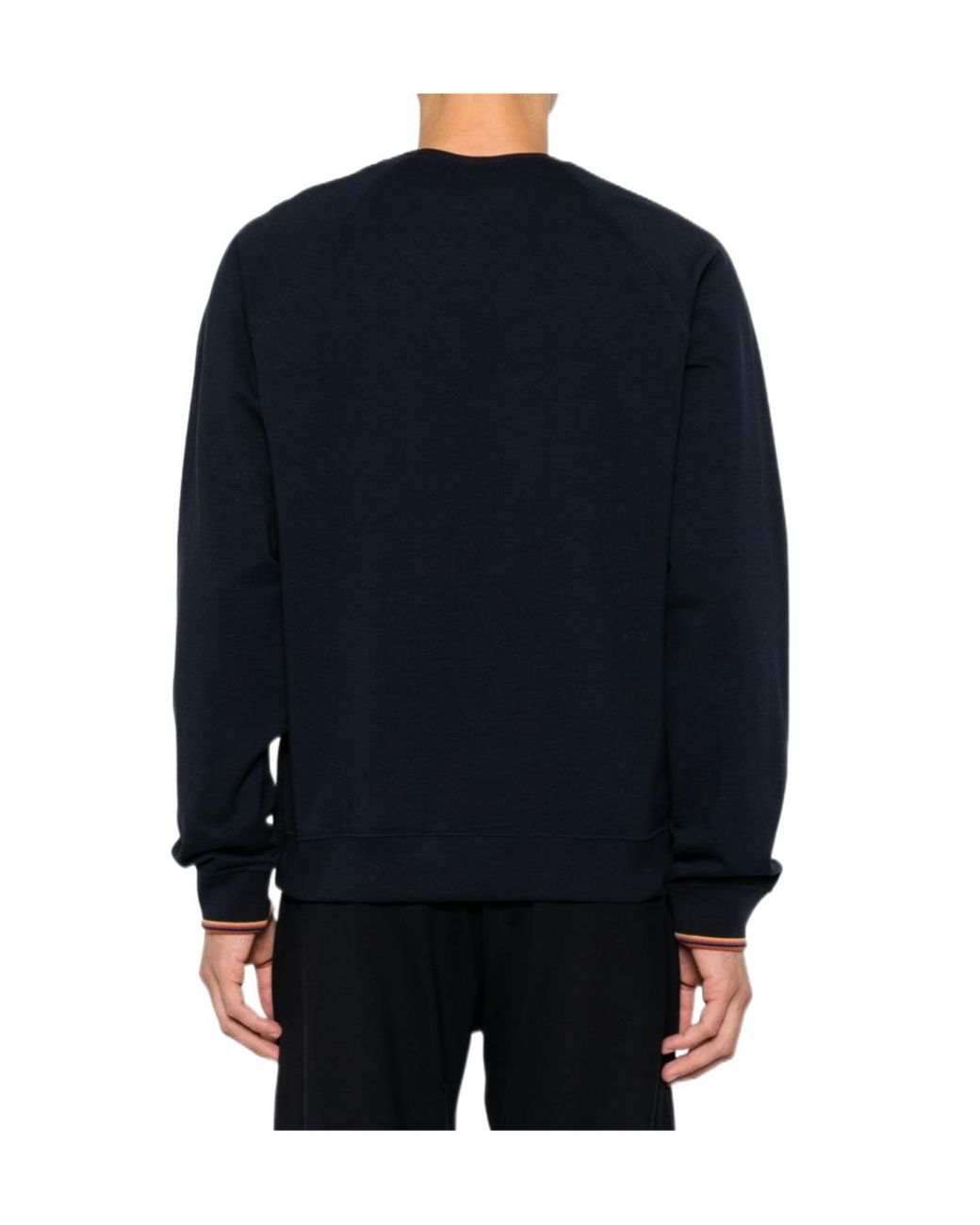 Paul Smith Blue Raglan-Sleeve Sweatshirt for men