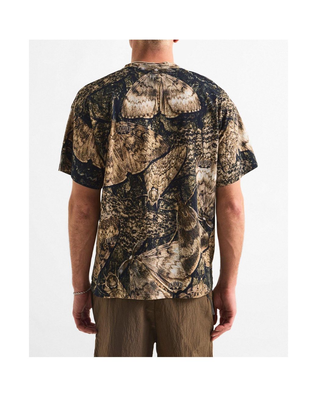Roa Green Classic Crew Neck T-Shirt for men