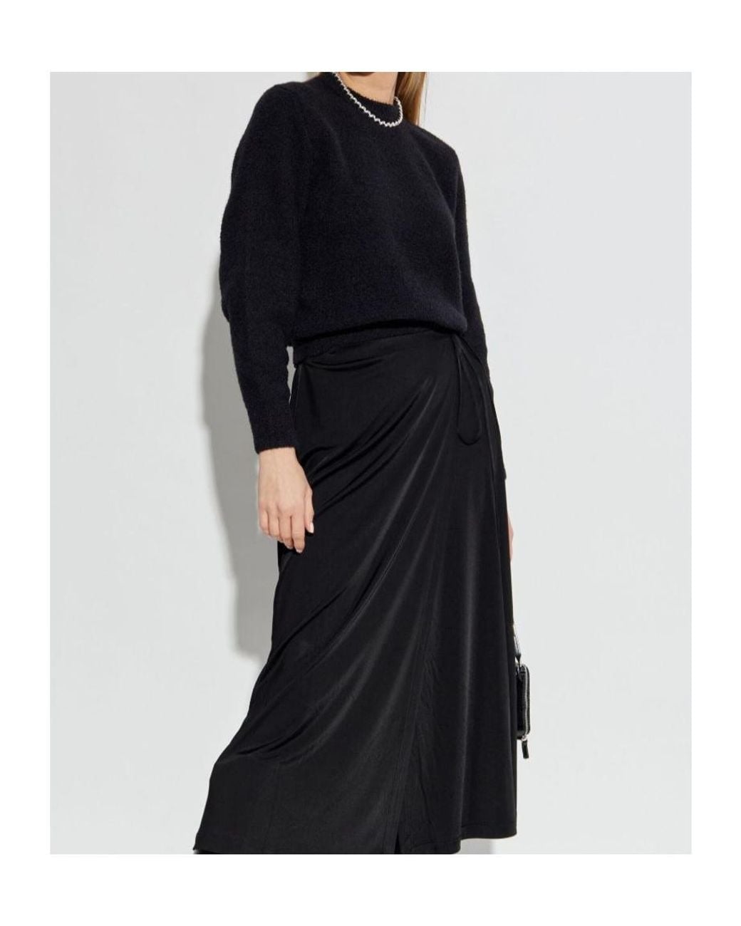 Alexander Wang Blue Textured-Finish Jumper
