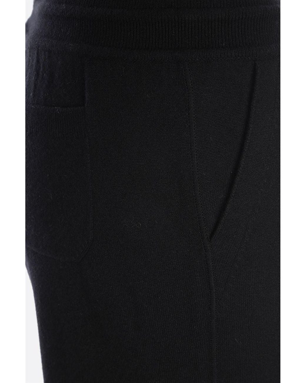 Loro Piana Black Merano Straight-Leg Tailored Trousers