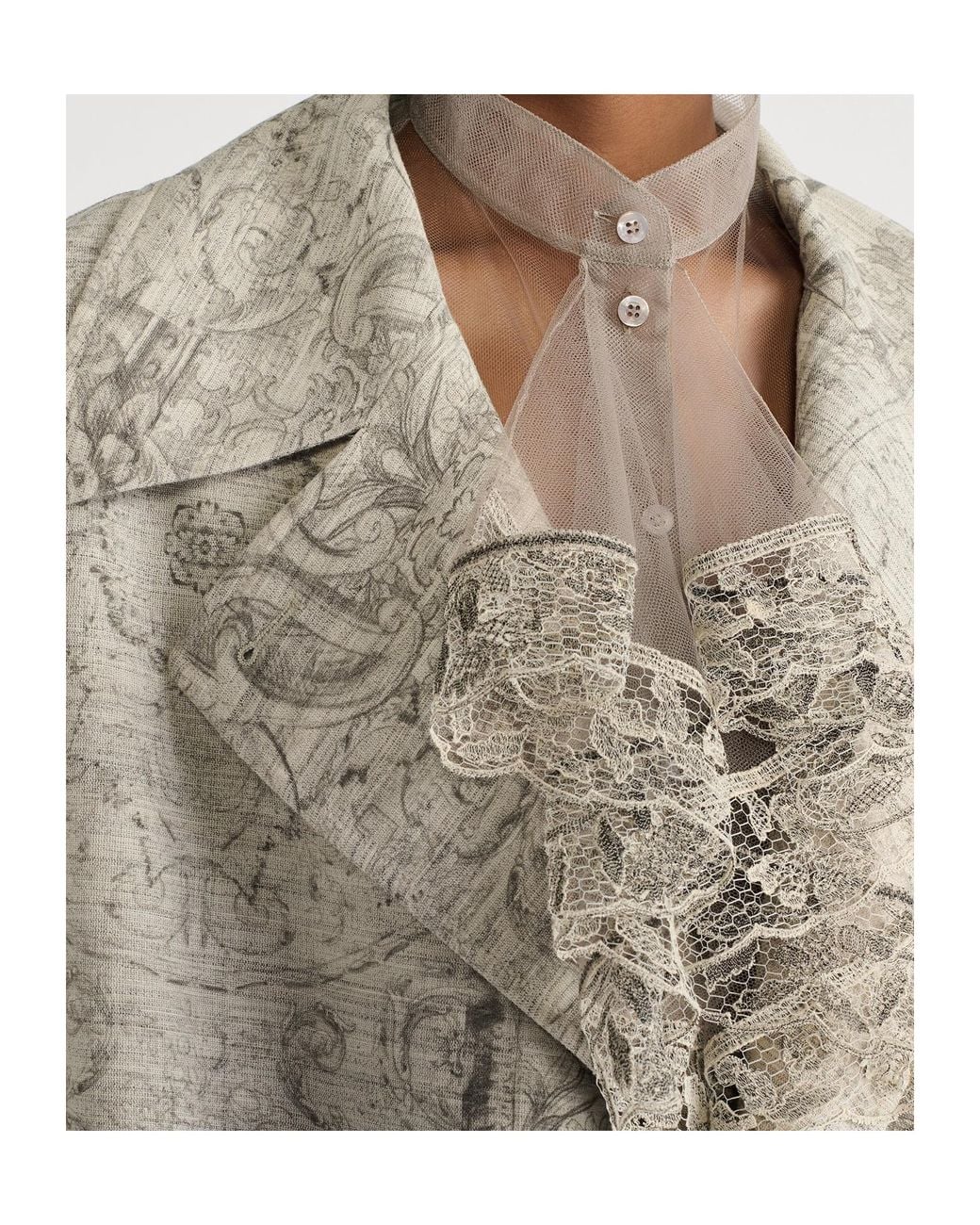 Dior Gray Coat