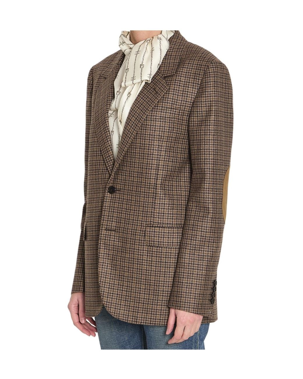 Céline Brown Long-Sleeved Suit Coat