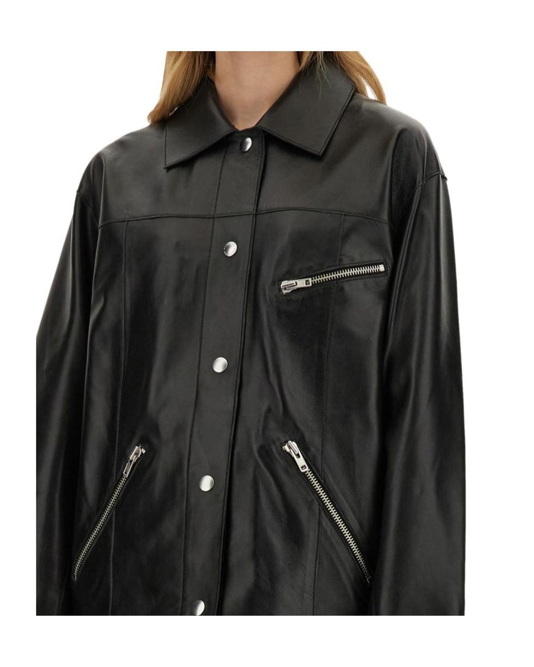 STAND Black Long-Sleeved Casual Jacket