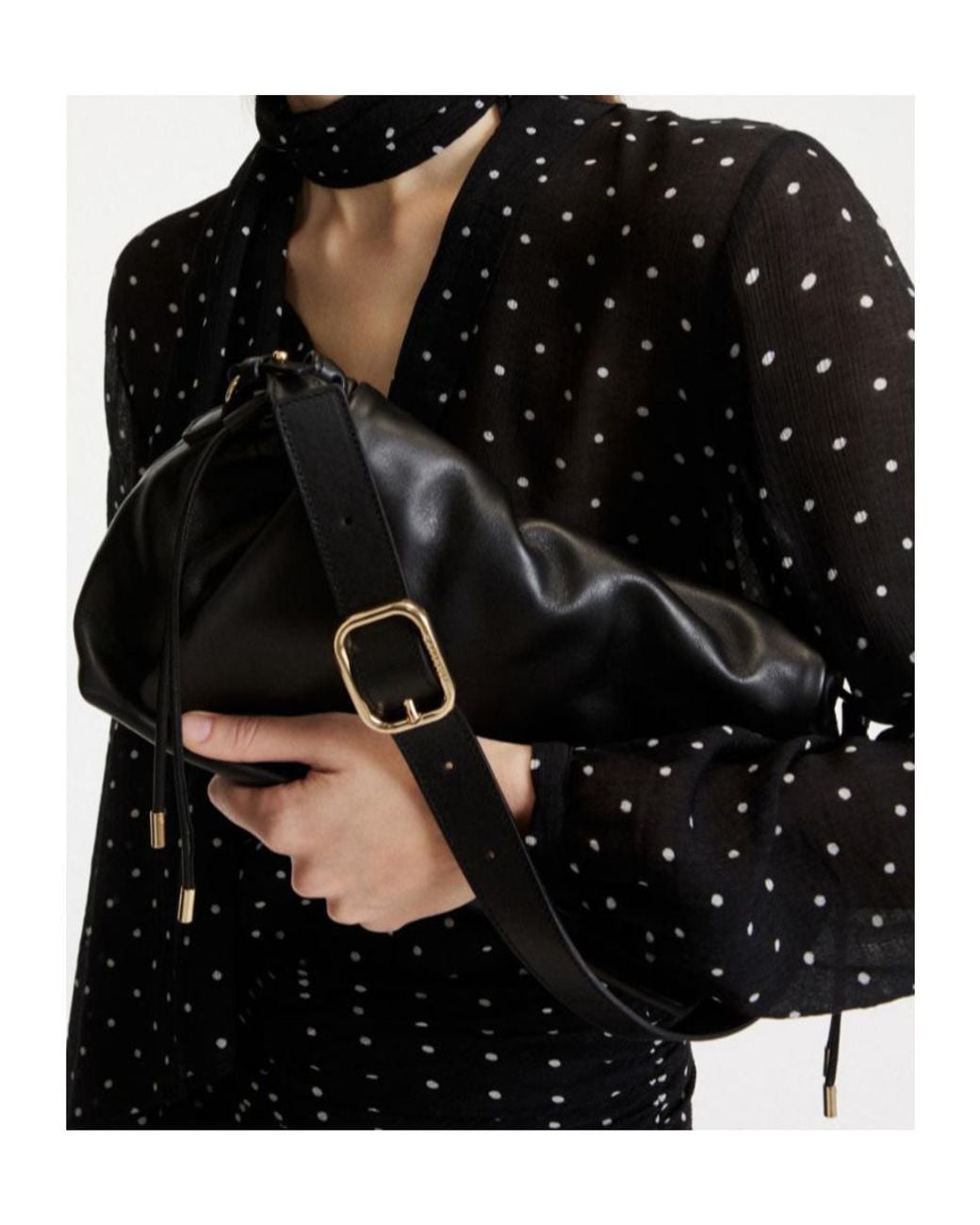 Marella Black Medium Shoulder Bag
