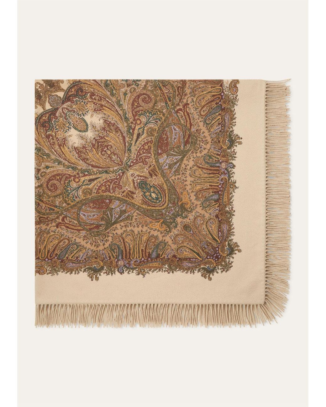 Loro Piana White Soraya Shawl