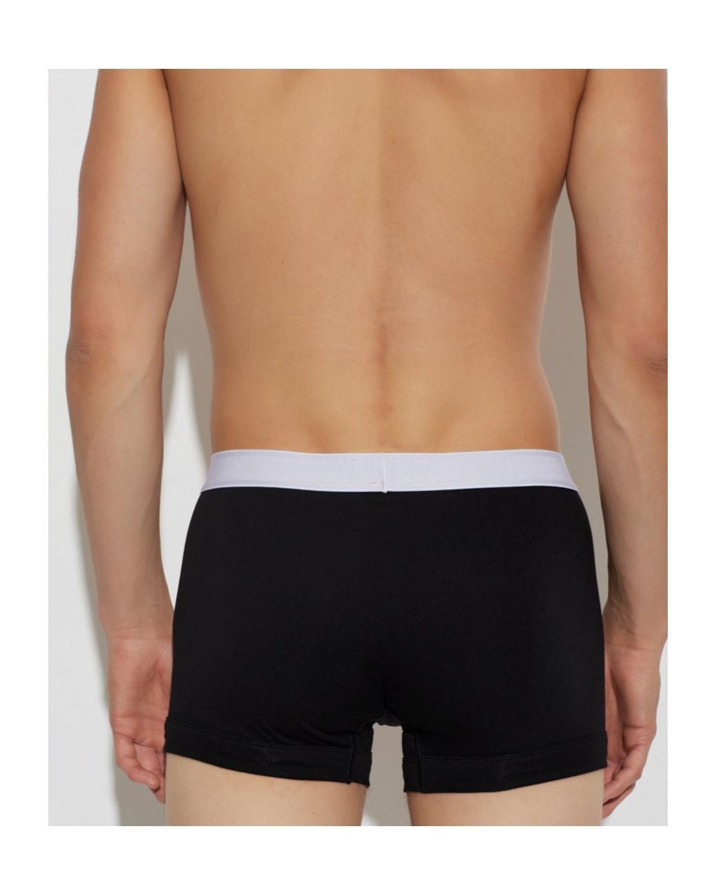 Tom Ford Black Logo-Waistband Boxer Briefs for men