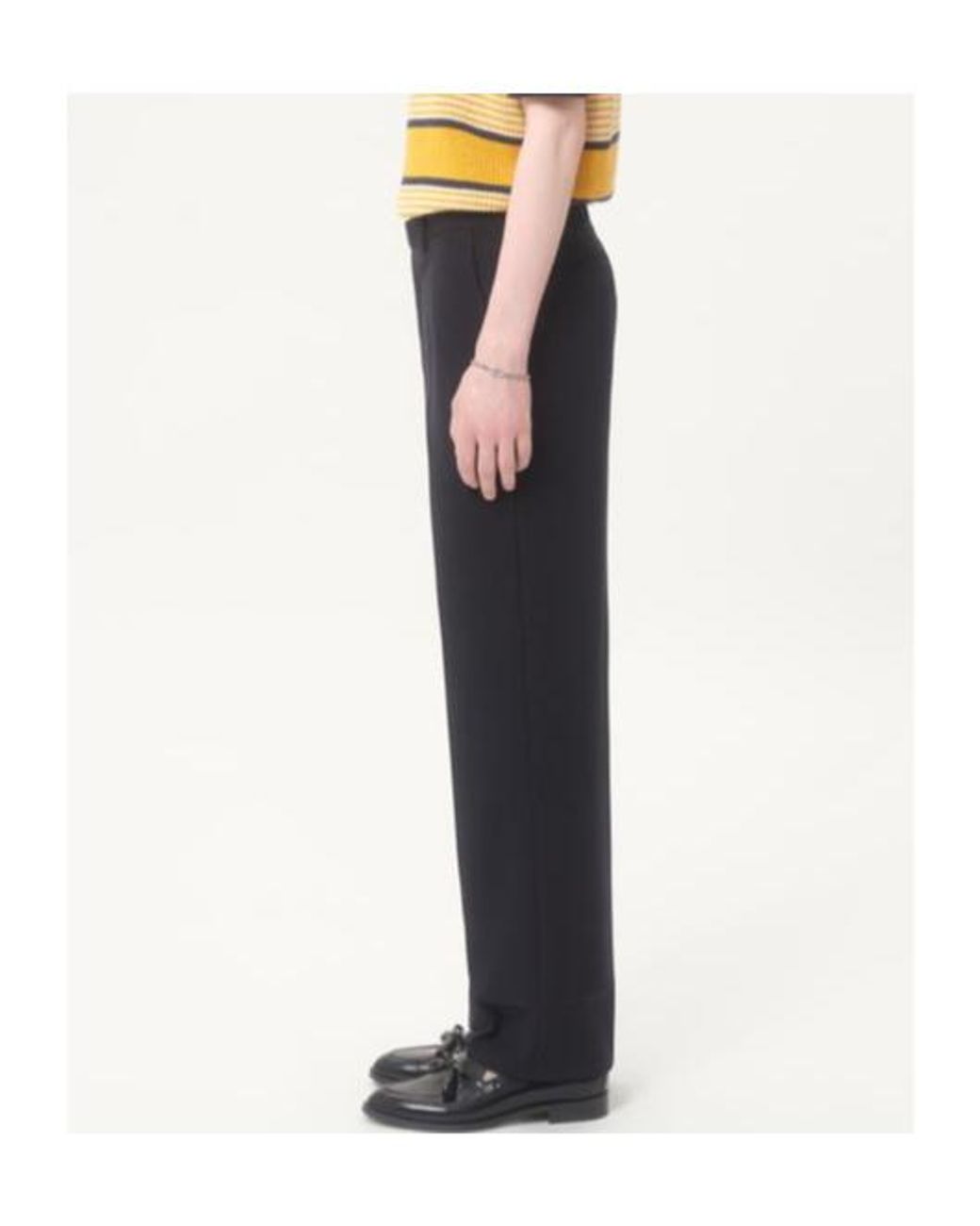 Valentino Blue Pleat Tailored Trousers for men