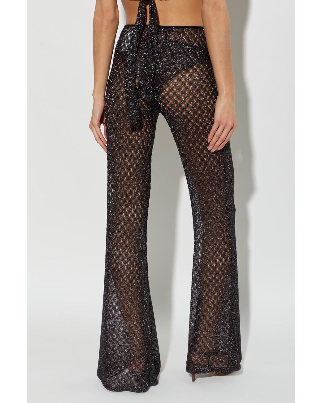 Missoni Black Spiderweb Beach Trousers