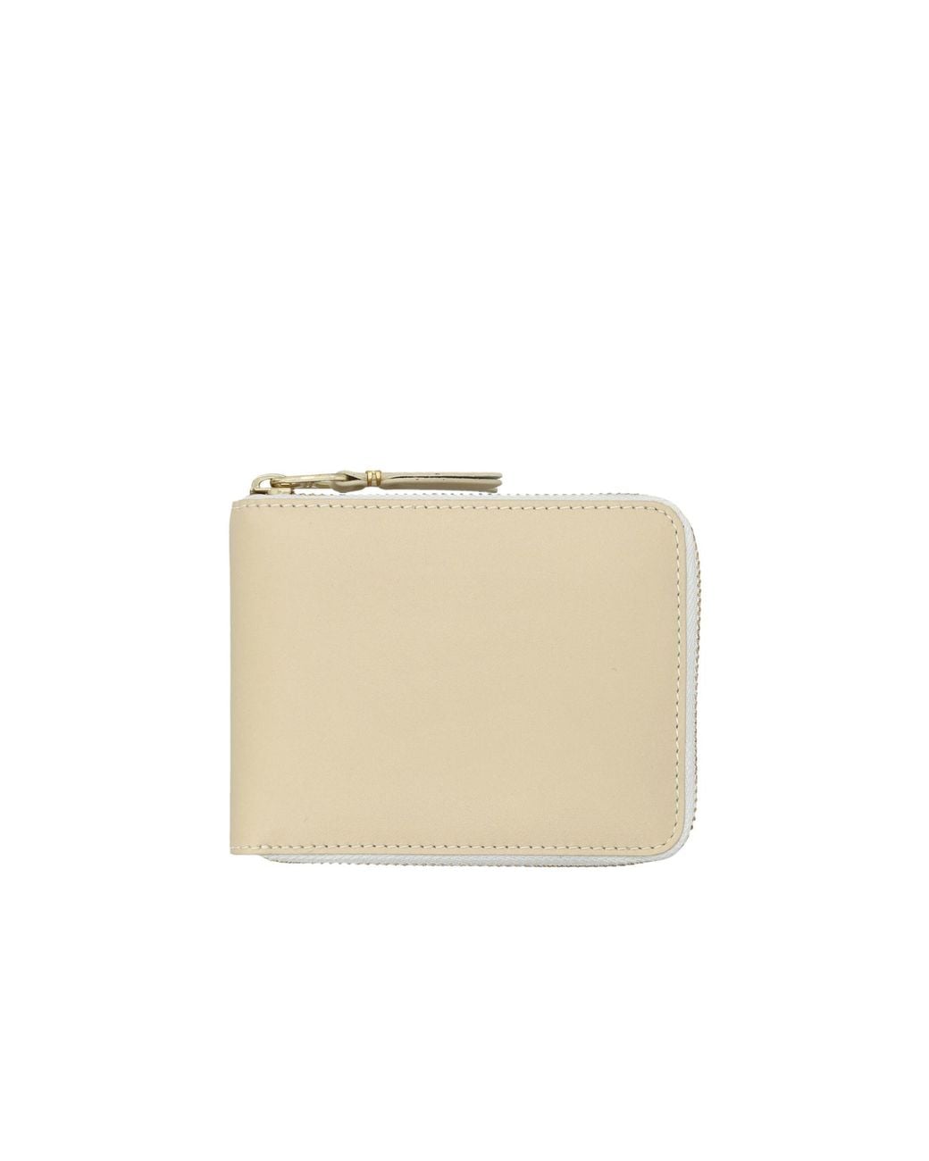 Comme des Garçons Natural Zipped Wallet for men