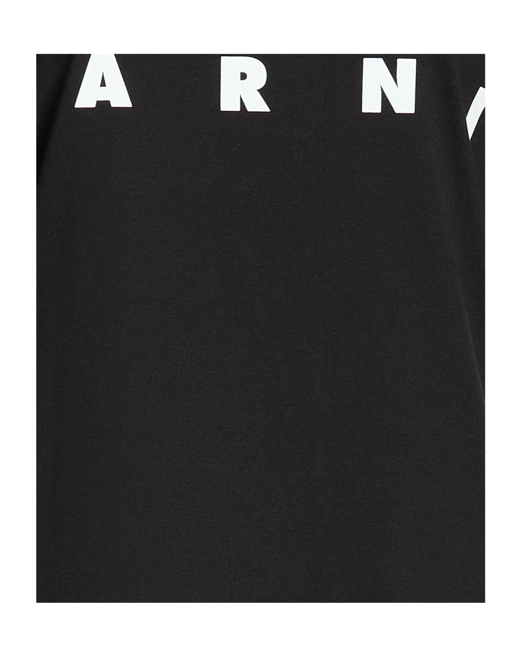 Marni Black Crew-Neck Short-Sleeve T-Shirt