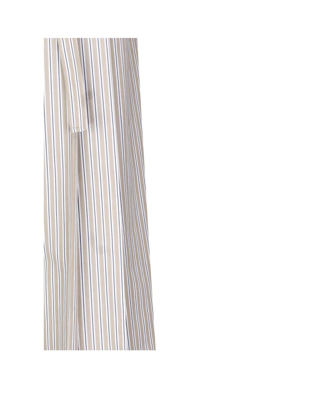 Alberta Ferretti White Belt-Loop Casual Pants