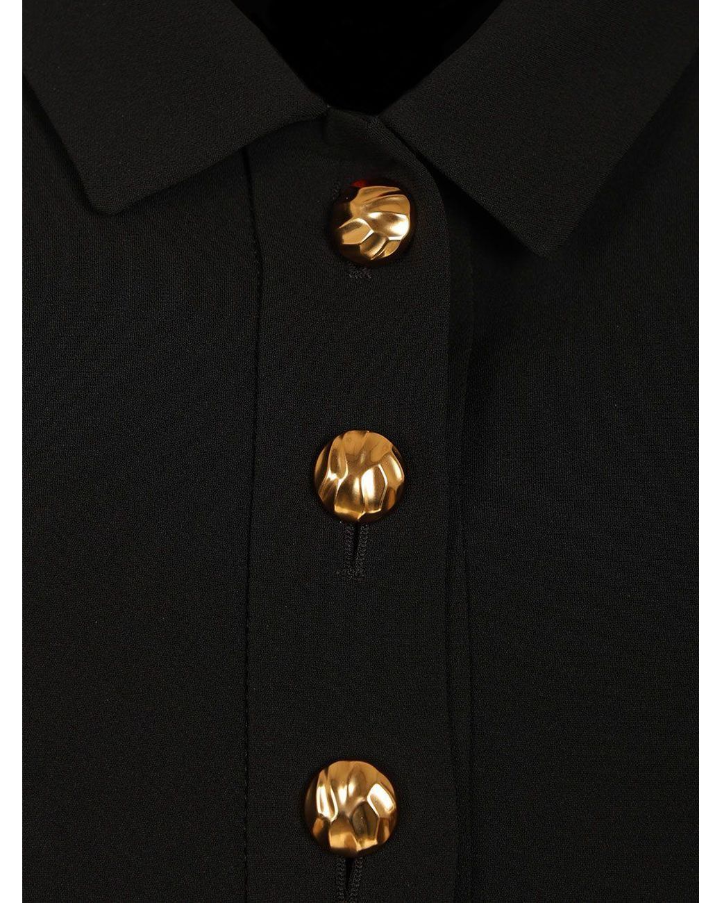 Max Mara Black Studio Mstavio Belted Dress