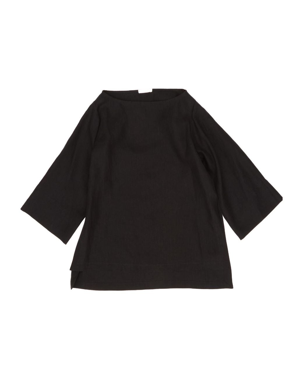 The Row Black Long-Sleeved Pullover