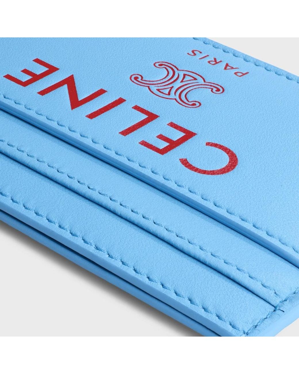 Céline Blue Card Holder for men