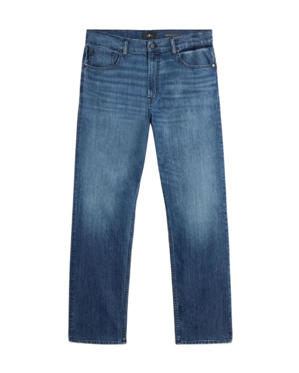 7 For All Mankind Blue Modern Straight for men