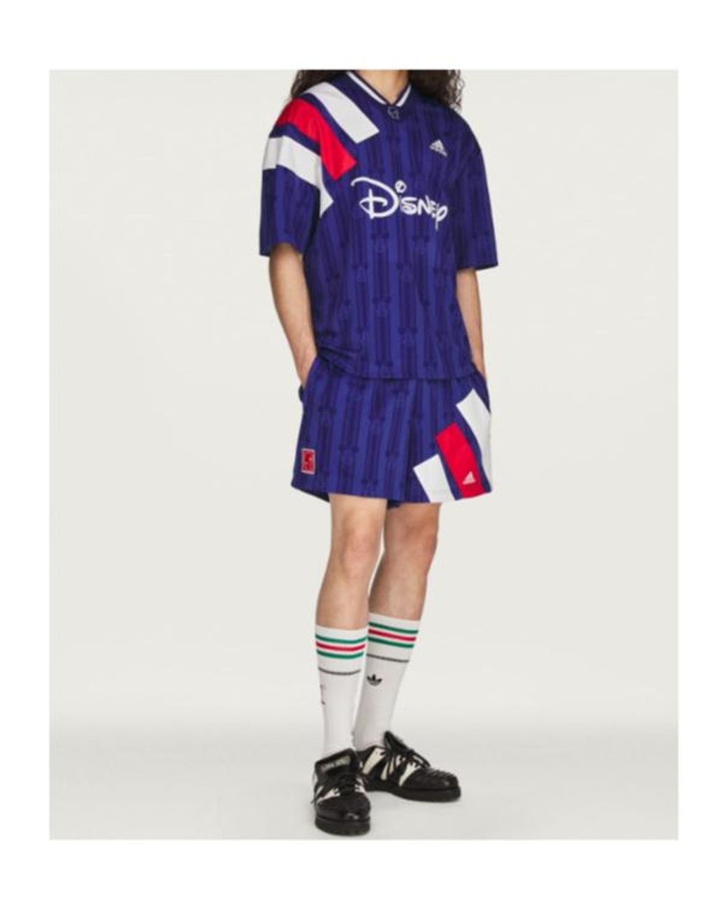 Adidas Blue X Disney Brain Dead Short-Sleeve T-Shirt for men