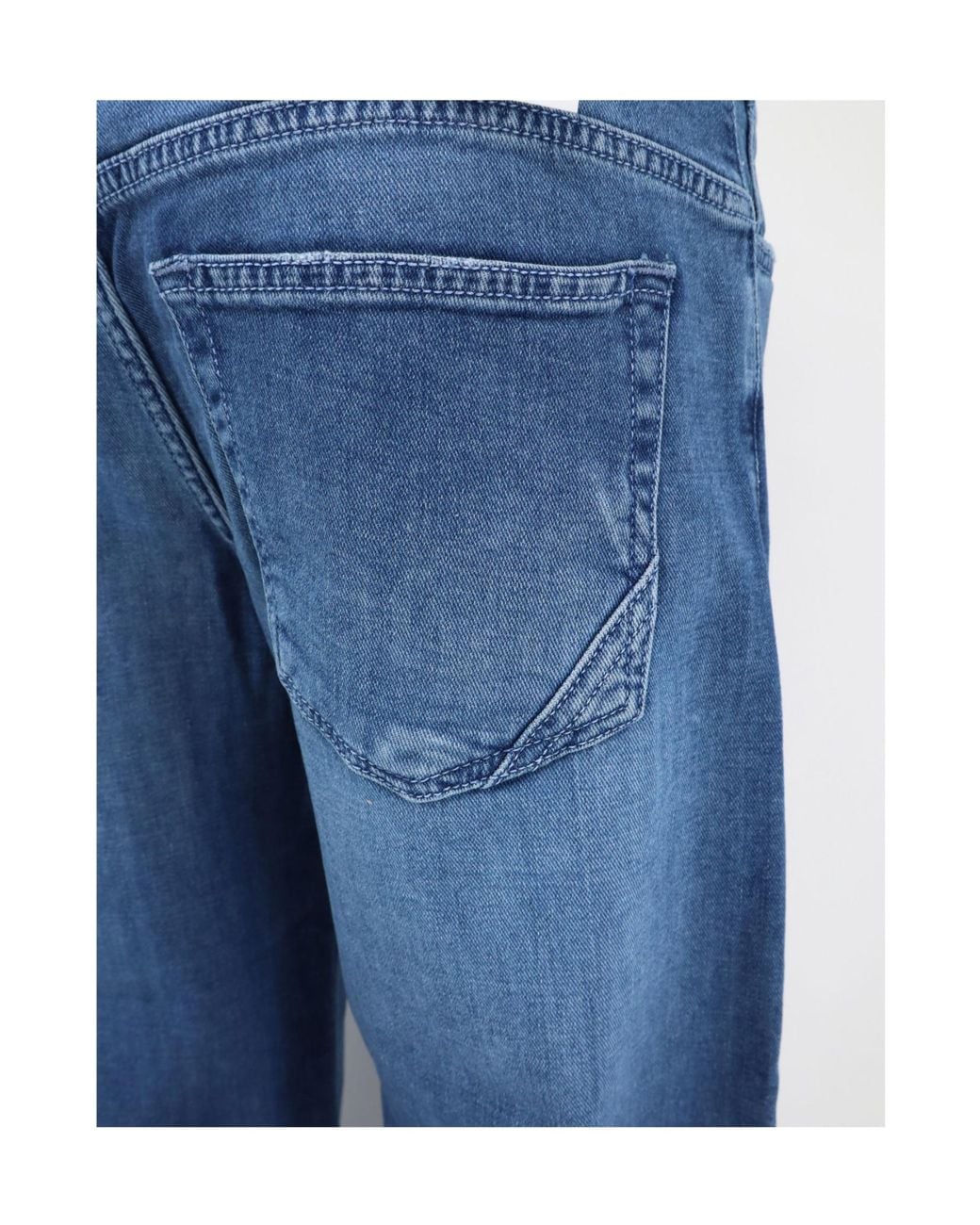 3x1 Blue Wide-Leg Jeans